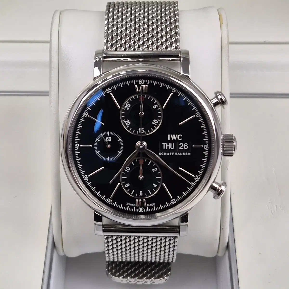 IWC 포르토피노 크로노그래프 검판 IW391010