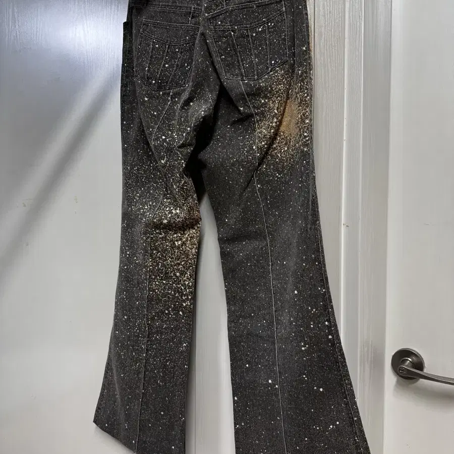 Glitch bootcut pants