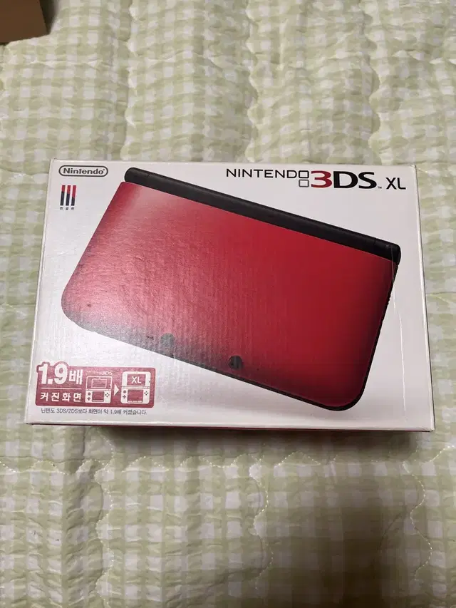 [박스셋] 닌텐도 3DS XL 레드블랙