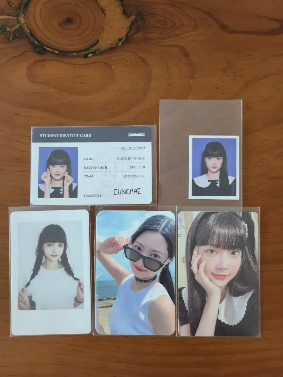 le sserafim eunchae photocard (bulk only)