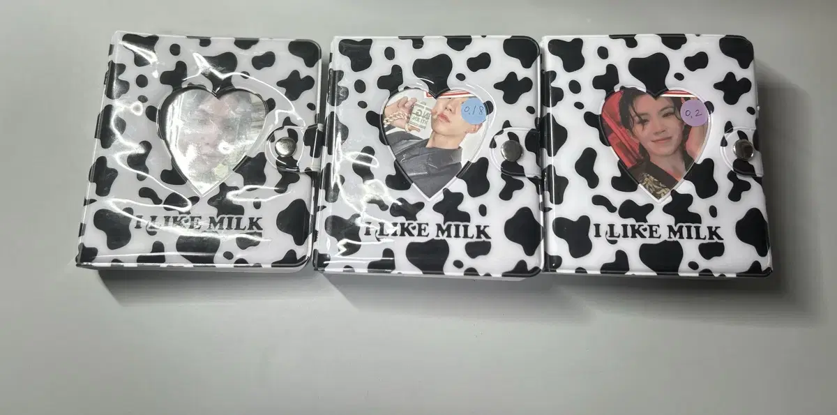 (bulk) cow print mini binder