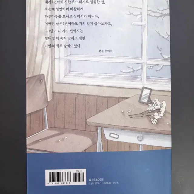 책, 시한부 (백은별 장편소설)