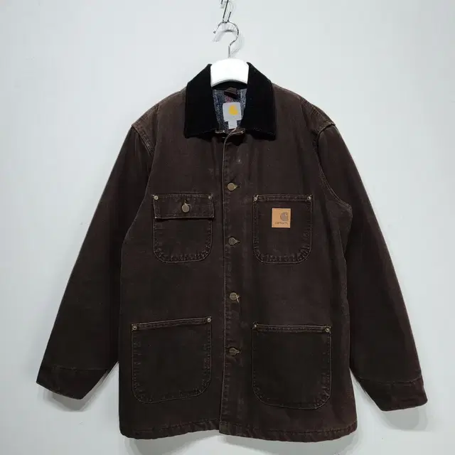 칼하트 CARHARTT 디트로이트 워크자켓 다크브라운S