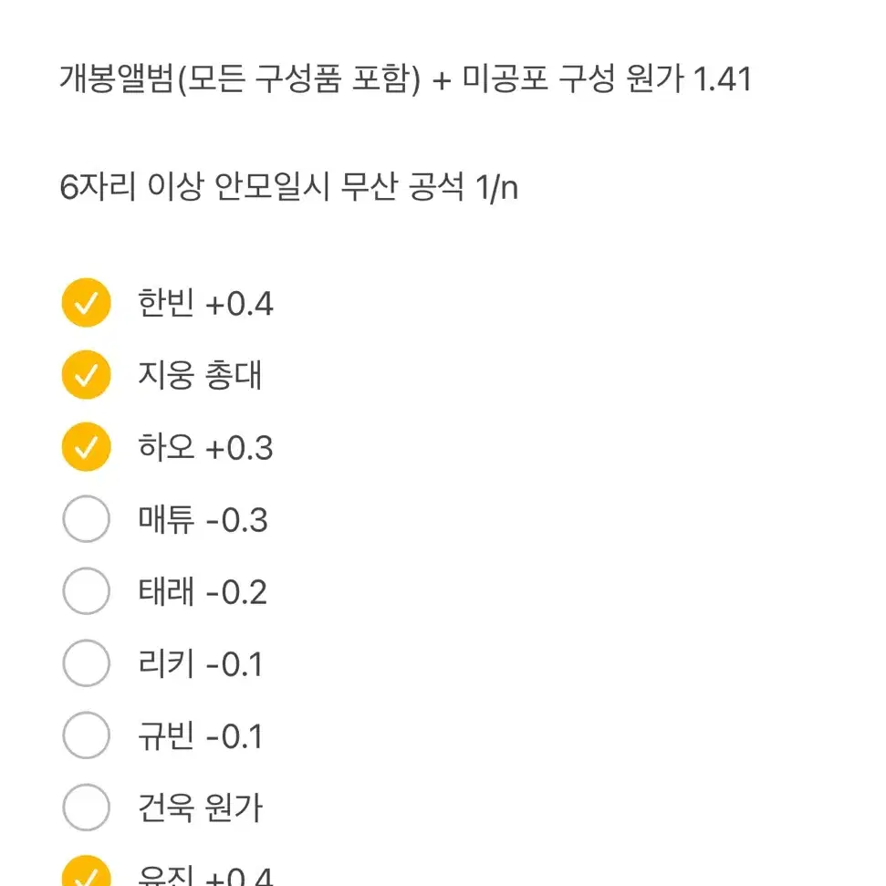 제베원 제로베이스원 4집 블루드림미디어 거울셀카 디지팩 미공포 분철합니다