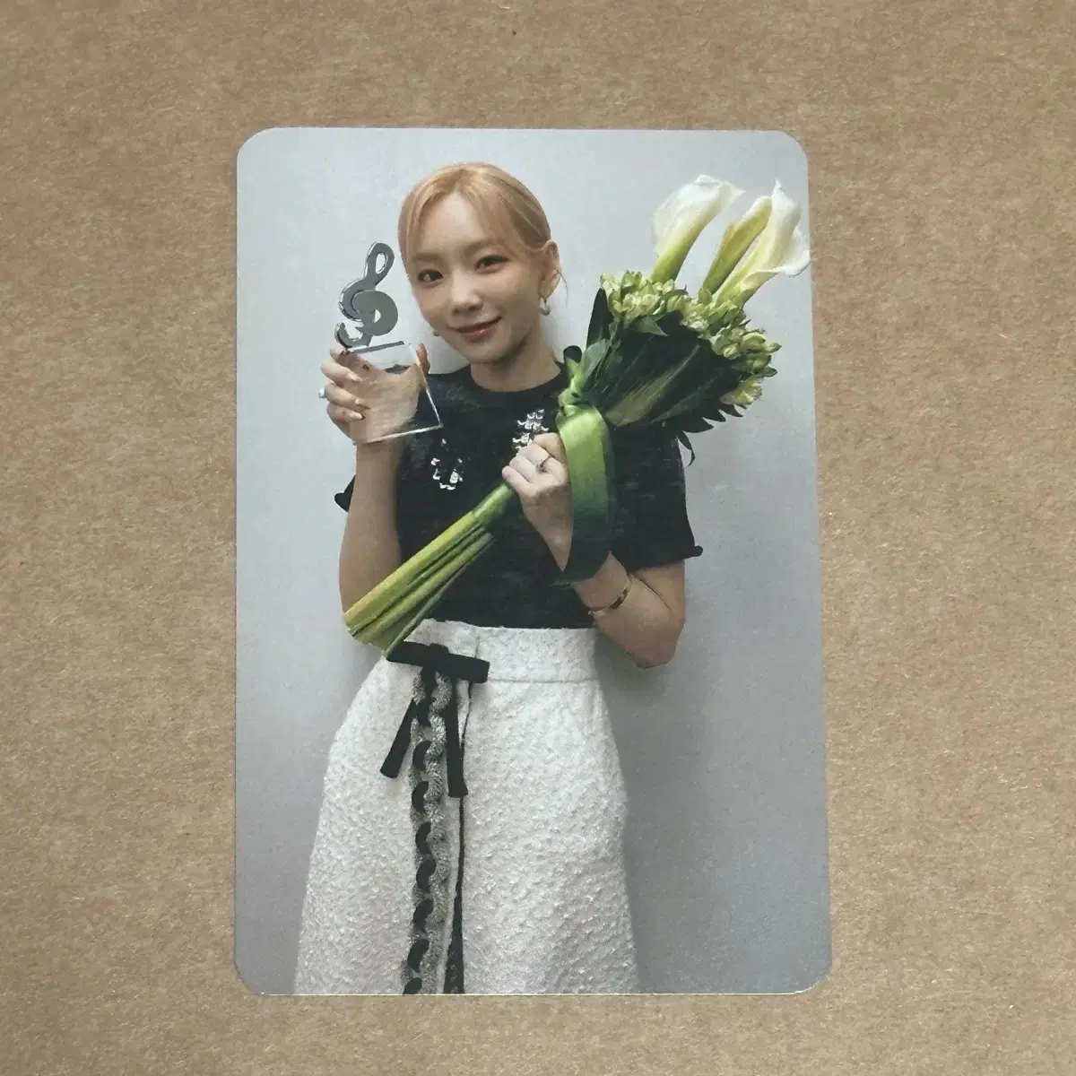 taeyeon photocard invu pre-order benefit (target taeyeon)