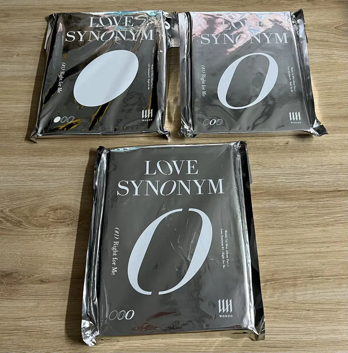 One-hop solo Love Synoym #1 unsealed album sold