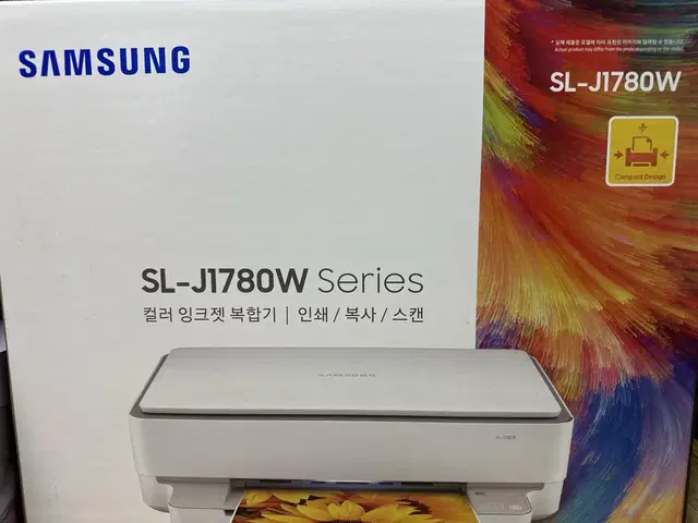 삼성 SJ-J1780W 컬러잉크젯복합기   (인쇄 복사 스캔 가능)