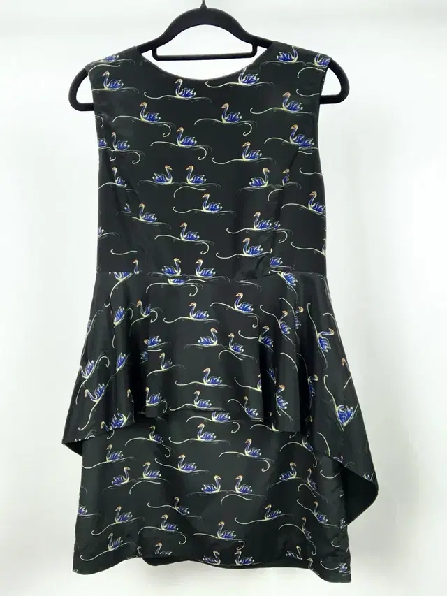 LEWITT Blue Swan Unique Black Dress