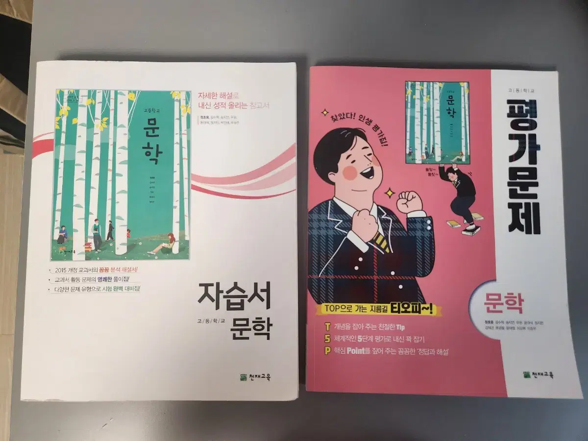 문학 자습서 평가문제집 일괄 판매