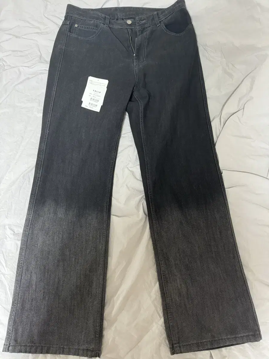 [50] 24SS Solid Homme Gradient Denim for sale.