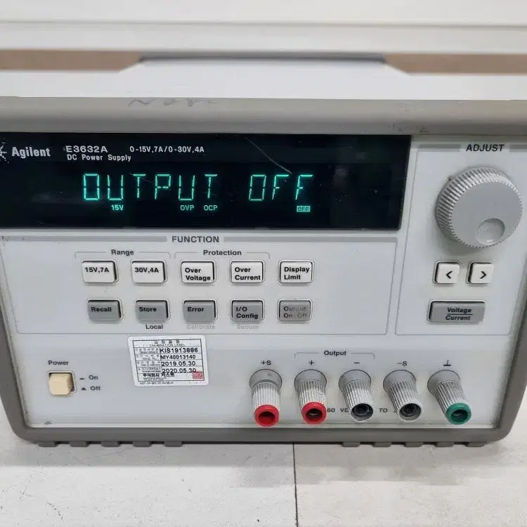 Agilent E3632A DC Power Supply 파워서플라이.