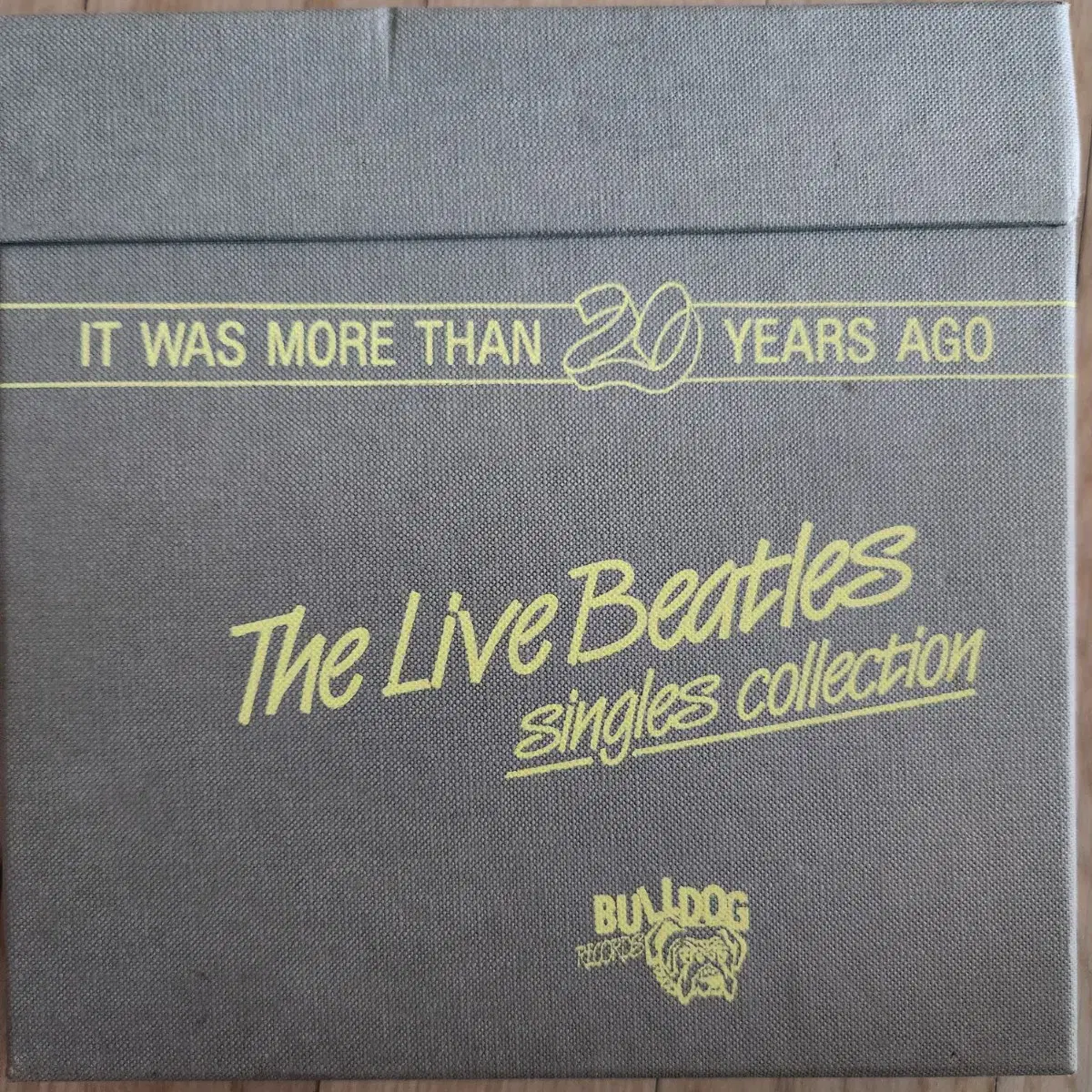 비틀즈 박스반 싱글 13LP(이태리반,The live Beatles)