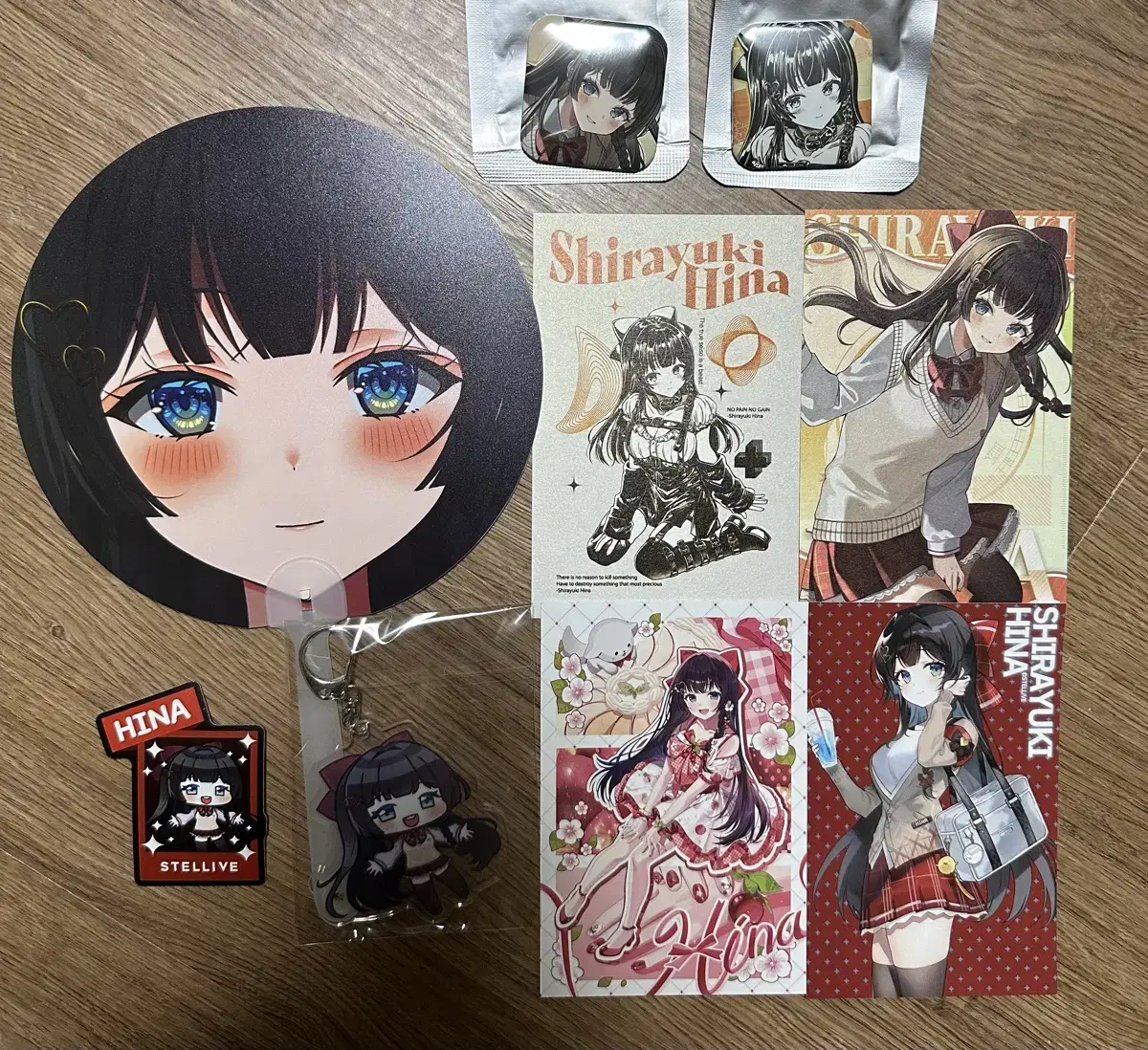 Stellar Live Shirayuki hina Merchandise (sold in bulk only)