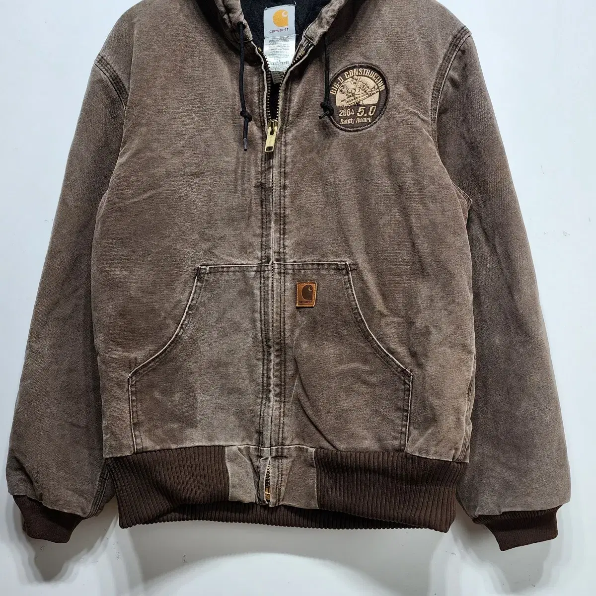 칼하트 CARHARTT J130덕 액티브 후드자켓 점퍼S