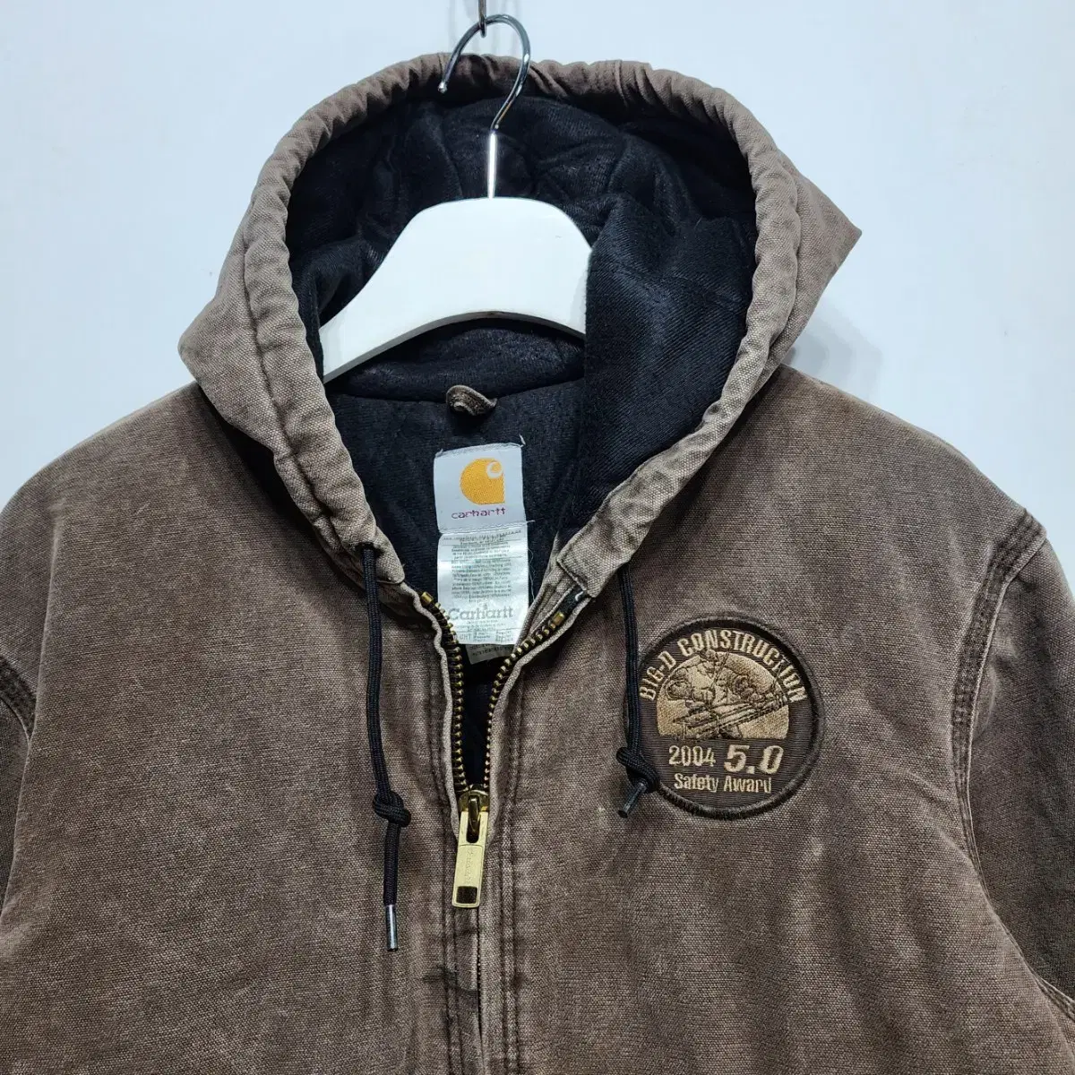 칼하트 CARHARTT J130덕 액티브 후드자켓 점퍼S