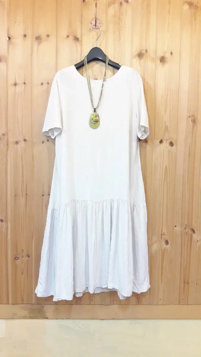 * Nanning Cotton Shirring Long-Sleeved Shirt ONEPIECE (New Product)