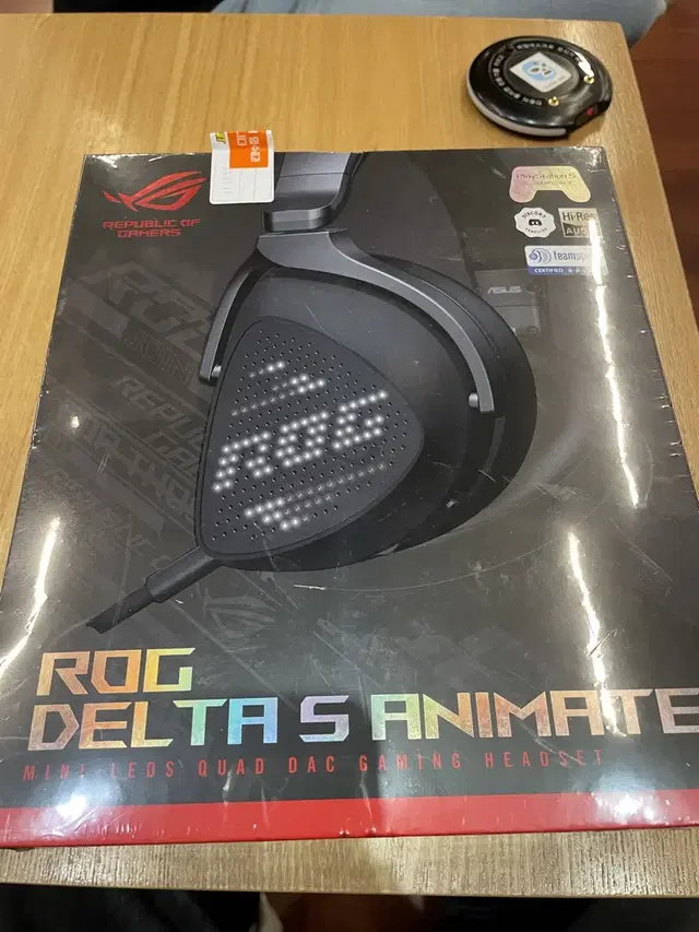 아수스 ROG DELTA S ANIMATE 헤드셋 미개봉