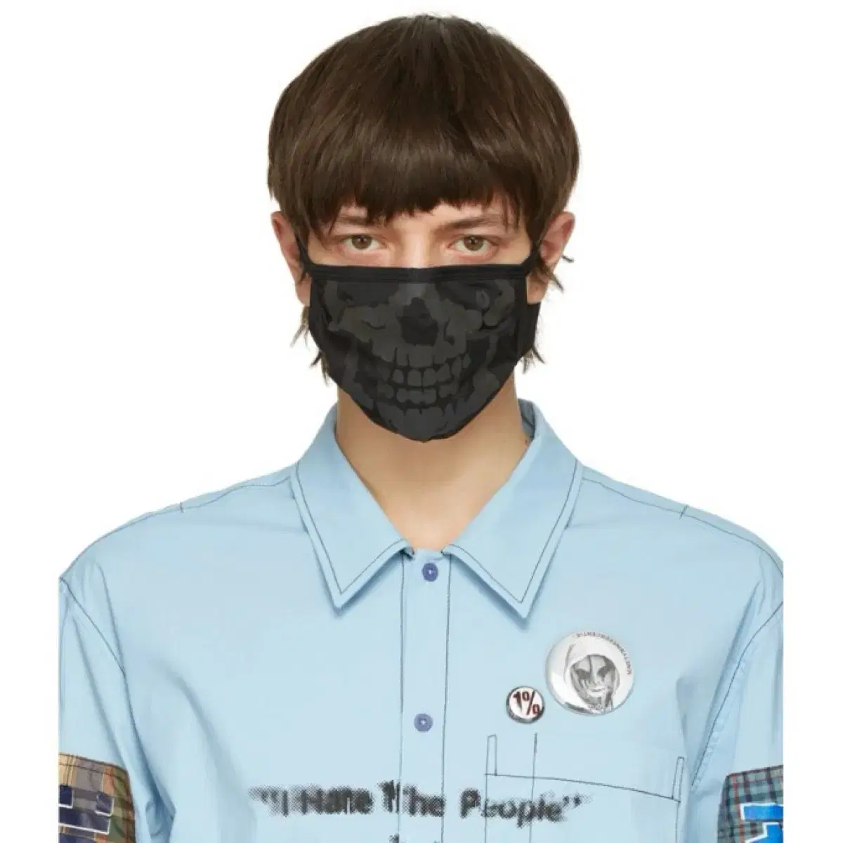 바조우 99%is skull mask