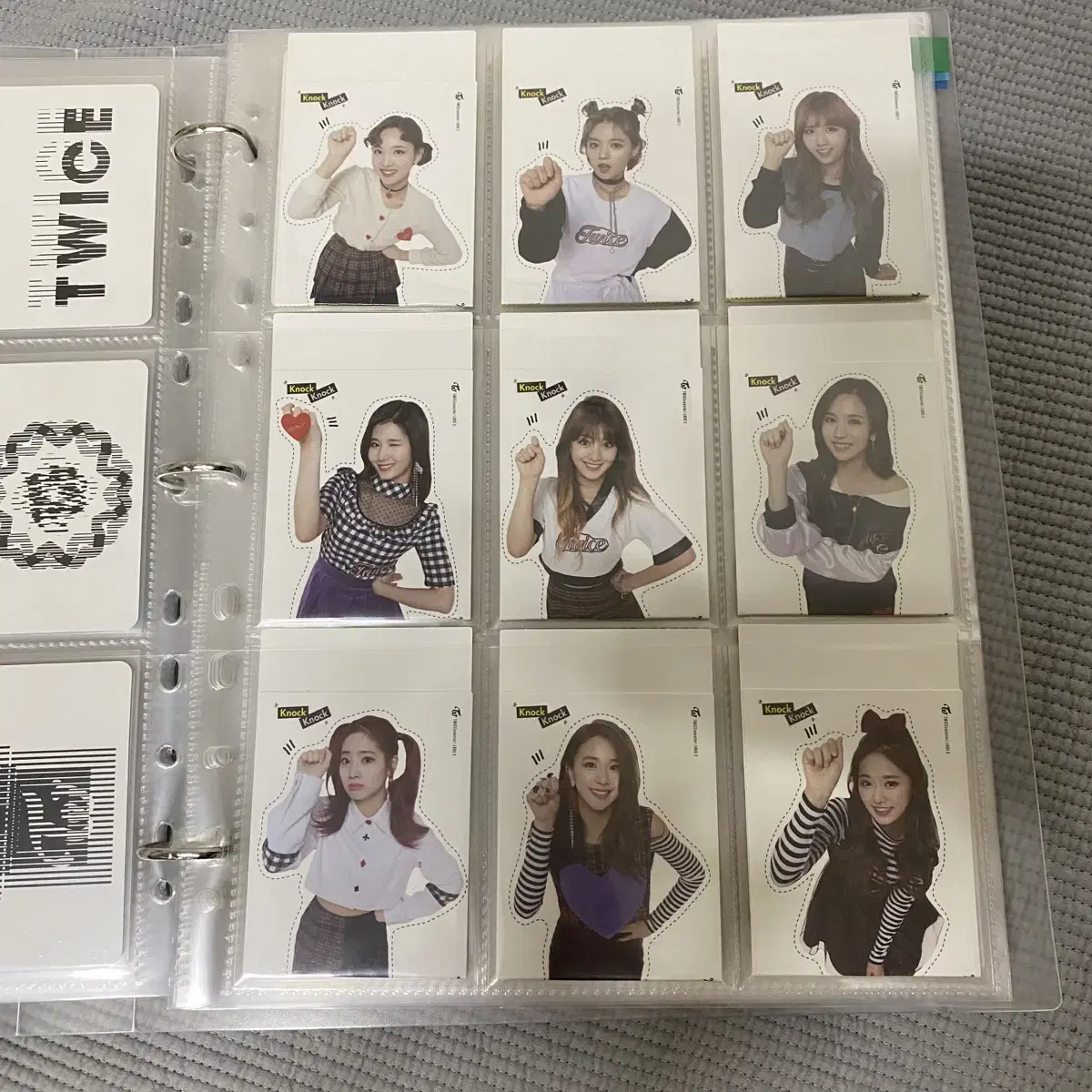 Twice special 1st album released Knock Knock album photocard full set sold