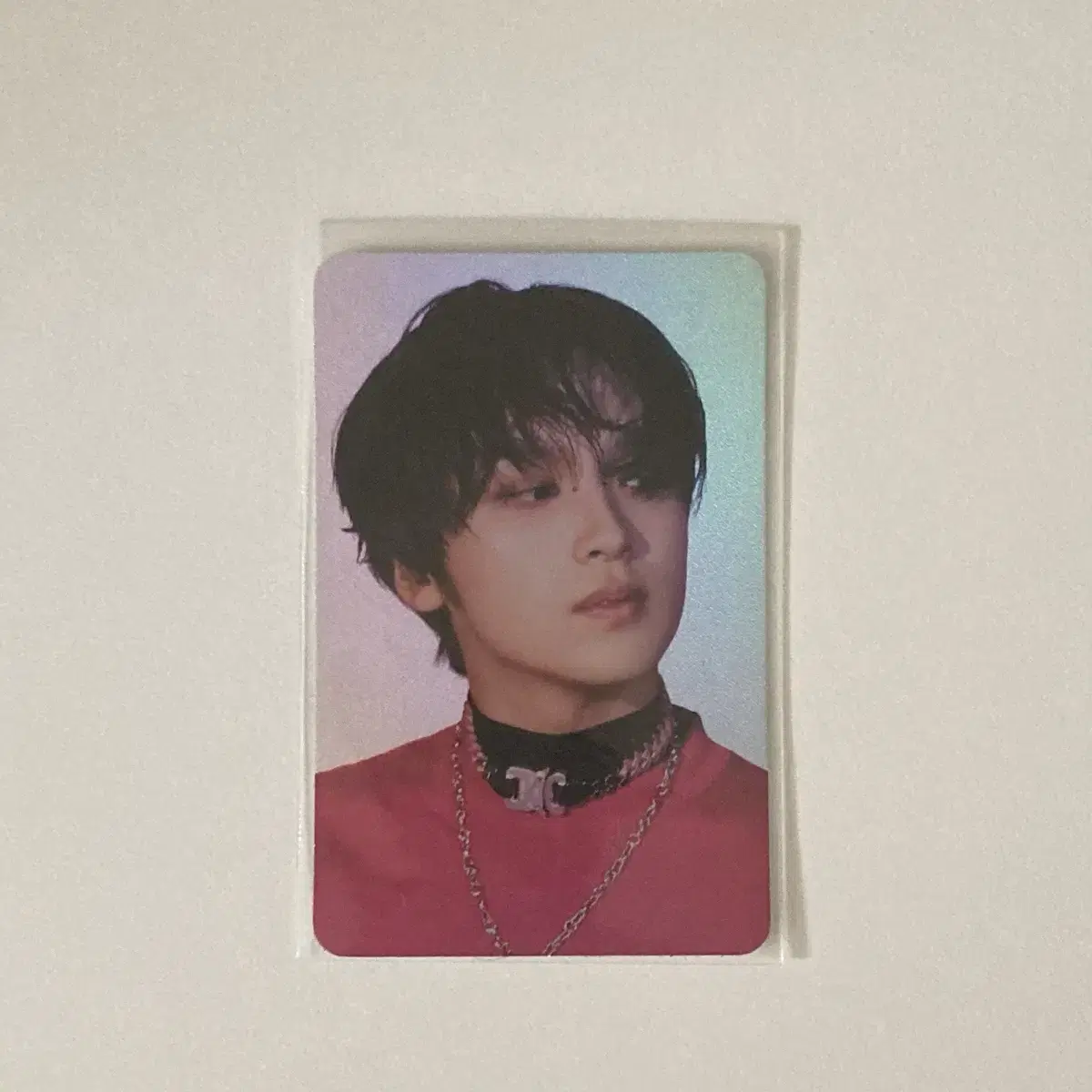 Glitchmode Hologram Card Haechan