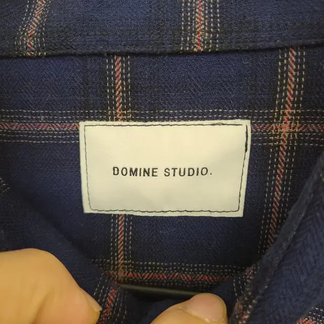 [105/XL] DOMINE STUDIO 체크 셔츠