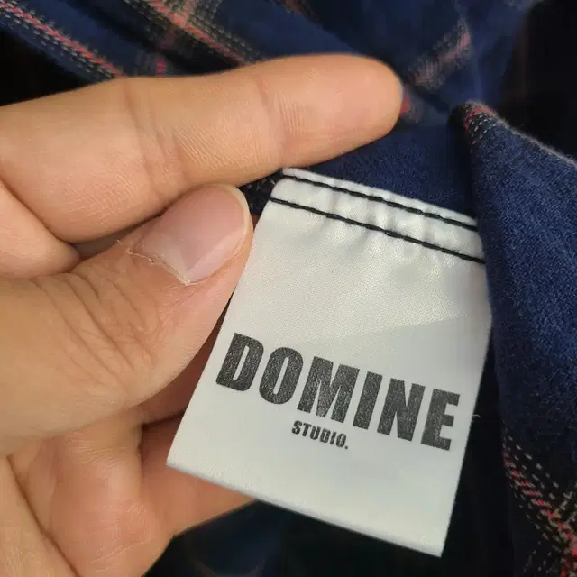 [105/XL] DOMINE STUDIO 체크 셔츠