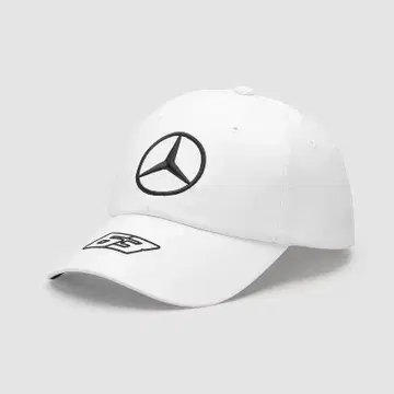 F1 2023 메르세데스 AMG 페트로나스 W14 러셀 캡 화이트