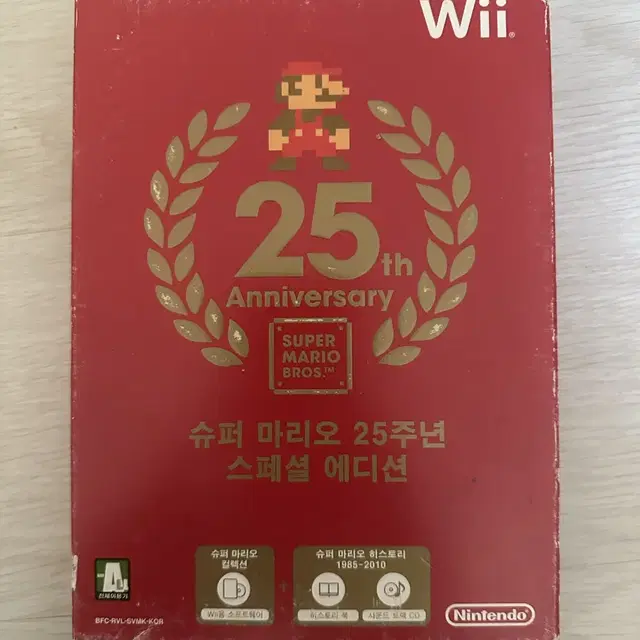 닌텐도 WII 슈퍼 마리오 25주년 스페셜 에디션