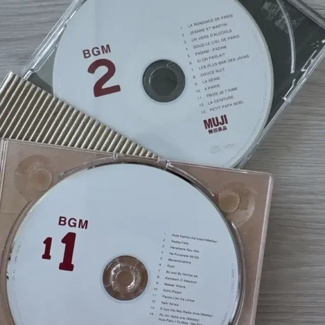 MUJI BGM CD