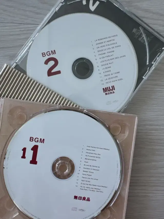 MUJI BGM CD