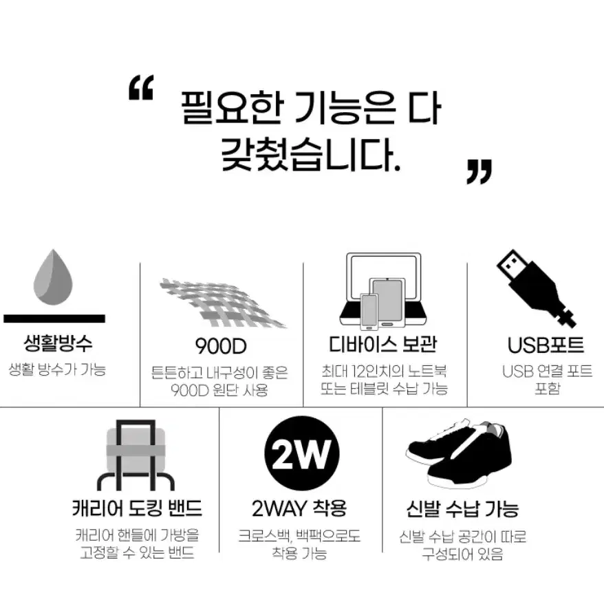 여행 보스턴 백팩