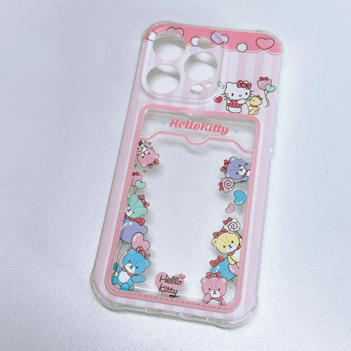 Kitty Card Storage Phone Case (iPhone)