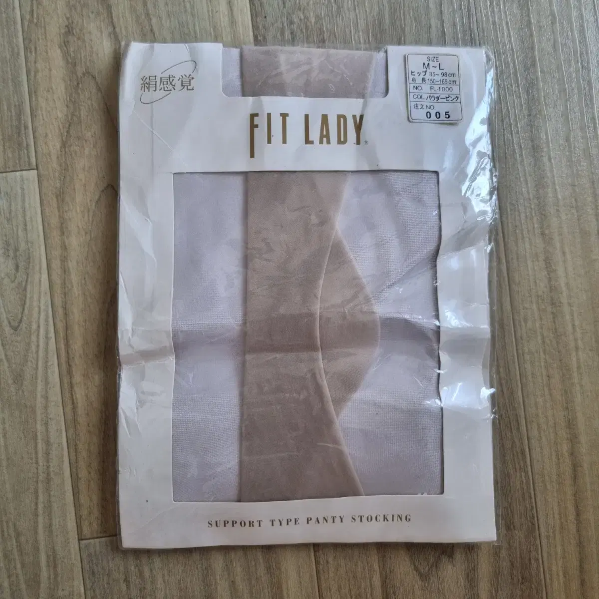 일본수입 FIT LADY 핏레디 실크감촉 칼라 팬티스타킹