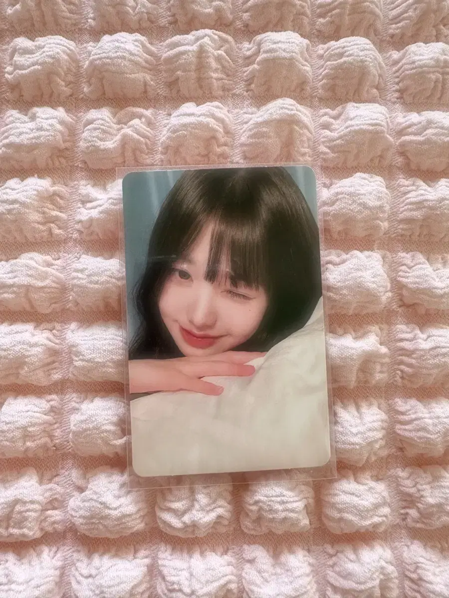 I ive jang wonyoung soundwave sleeping i.m photocard selling!