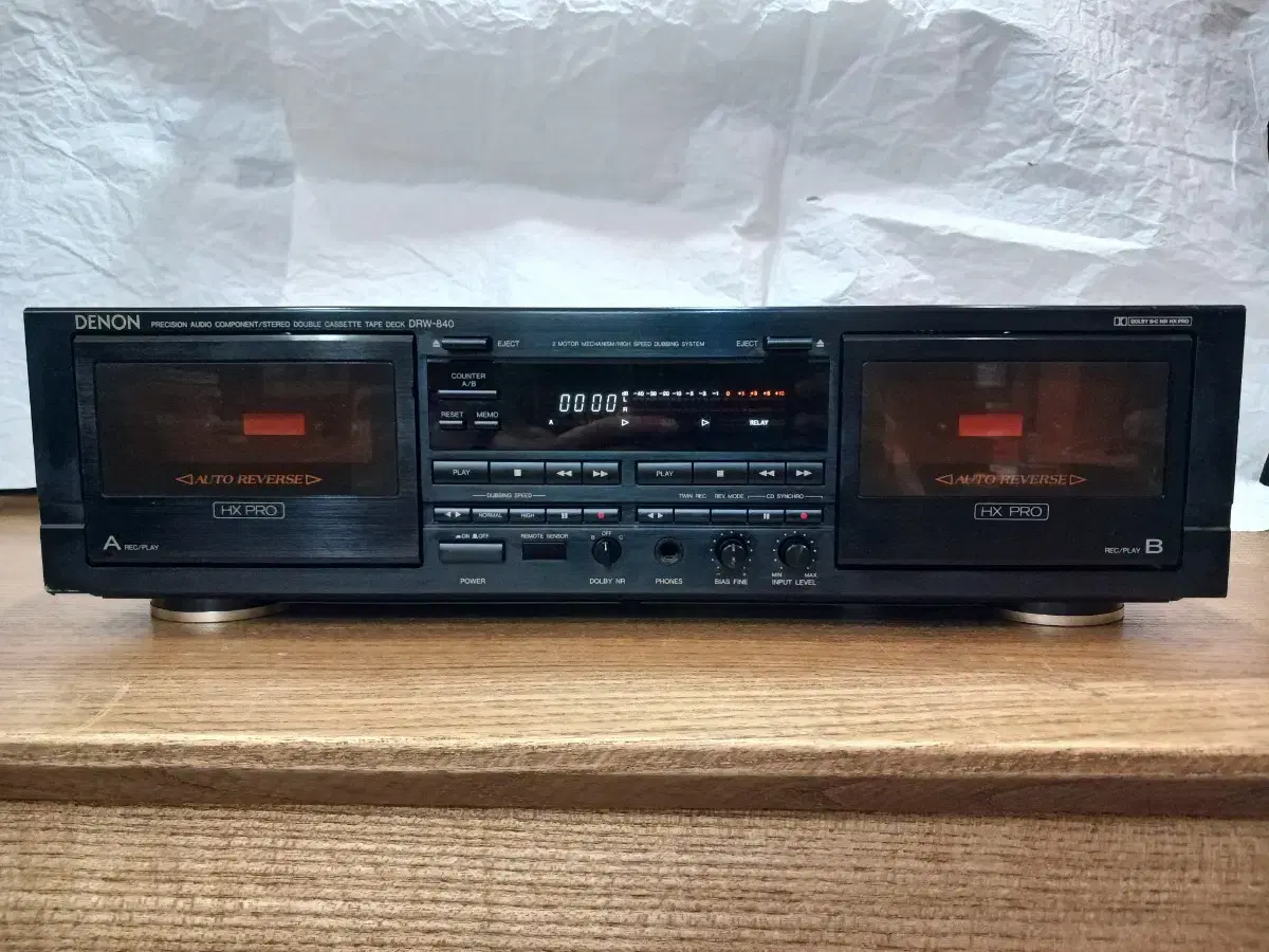 데논 더블 카세트데크 / DENON DRW-840