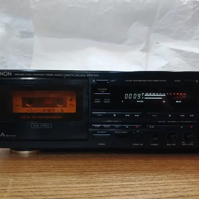 데논 더블 카세트데크 / DENON DRW-840