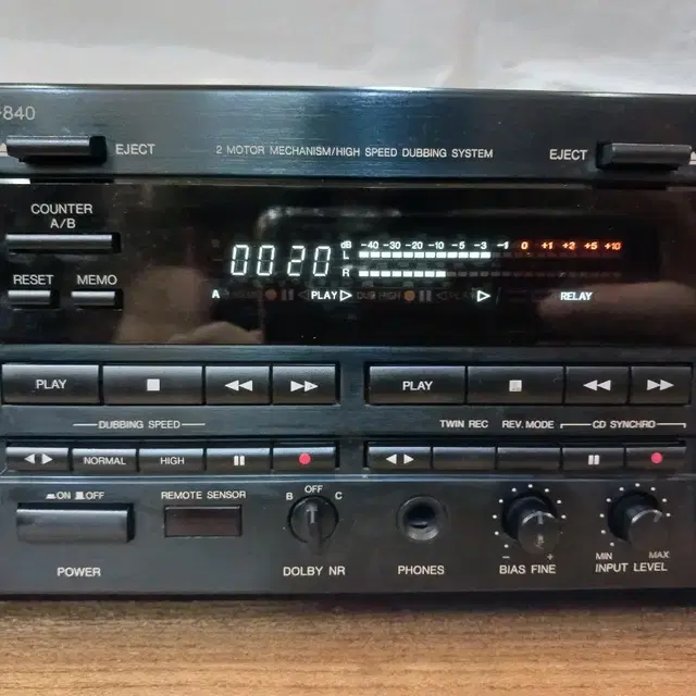 데논 더블 카세트데크 / DENON DRW-840