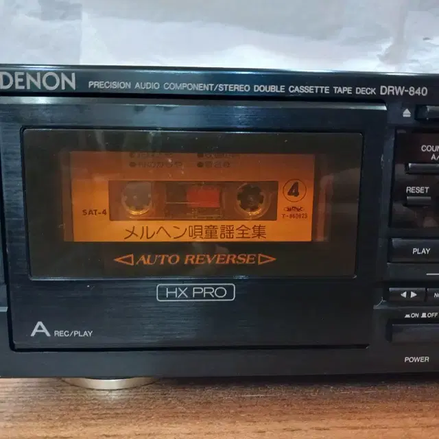 데논 더블 카세트데크 / DENON DRW-840