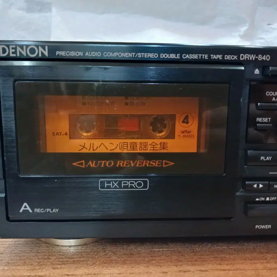 데논 더블 카세트데크 / DENON DRW-840