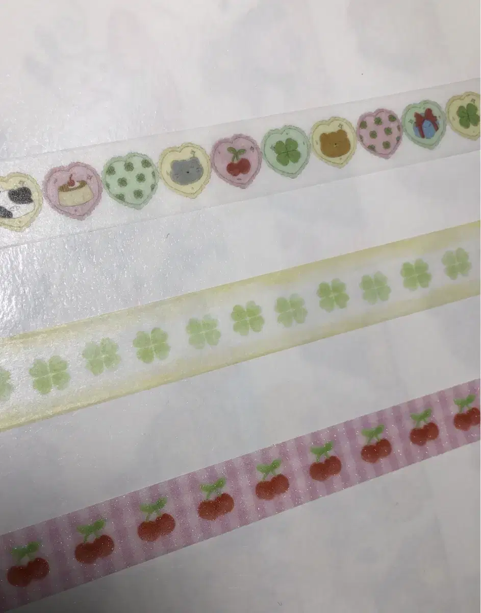 [Love Song Love Pop] 3 types of masking tape, small portions