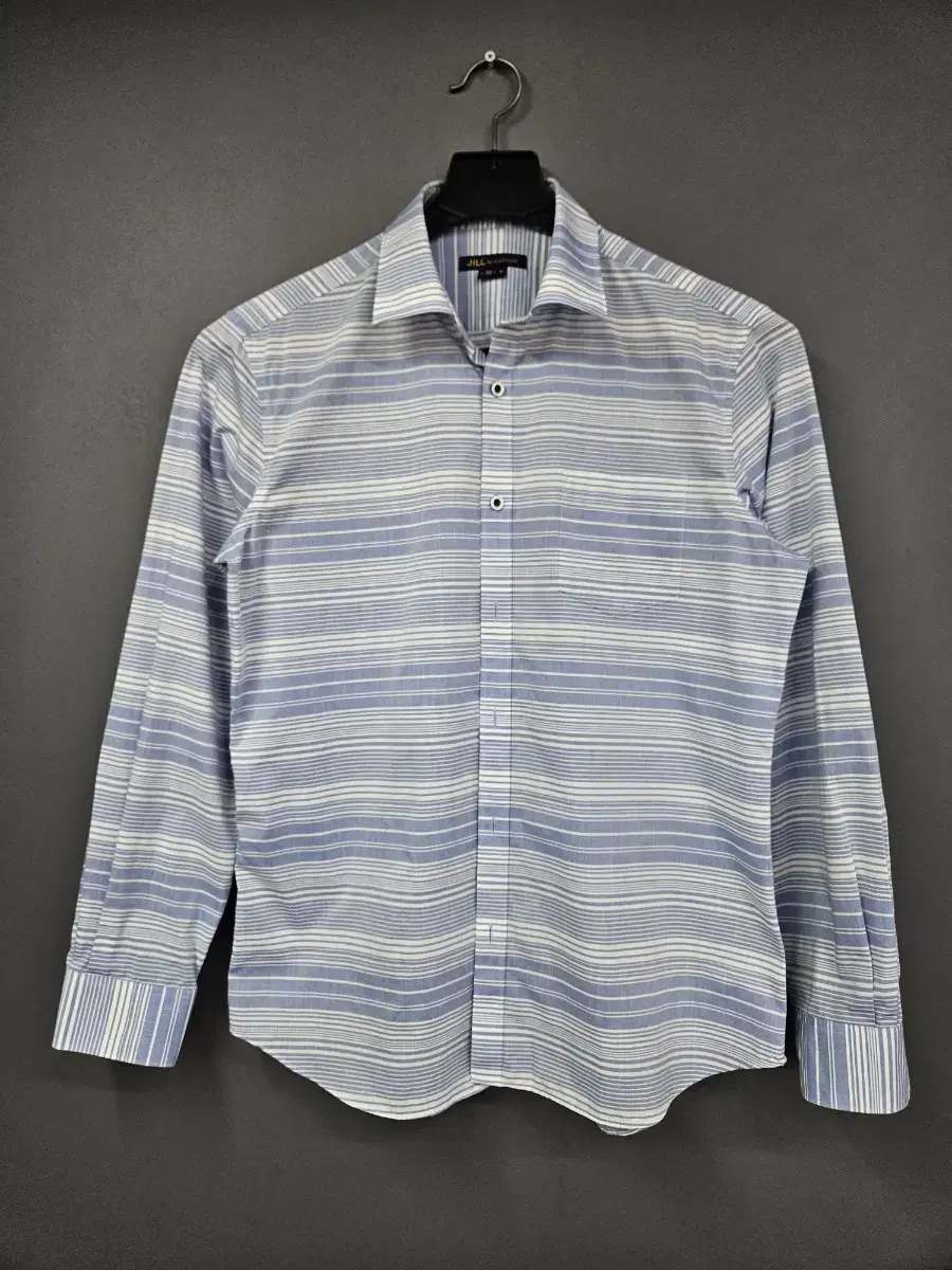 Zilby Jill Stuart Stripe Men's 95 Long Sleeve Shirt Southern