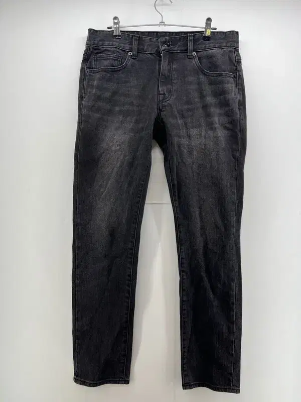 46 The Knit Company Black Blue Denim Pants Wash jin Jeans Vintage