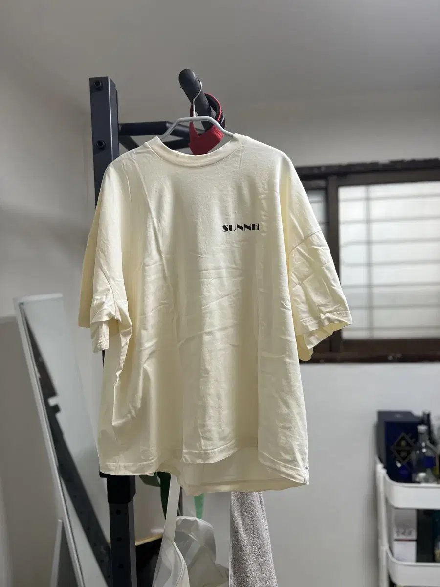 [S] Sunny Logo T-Shirt 95-100 Cream