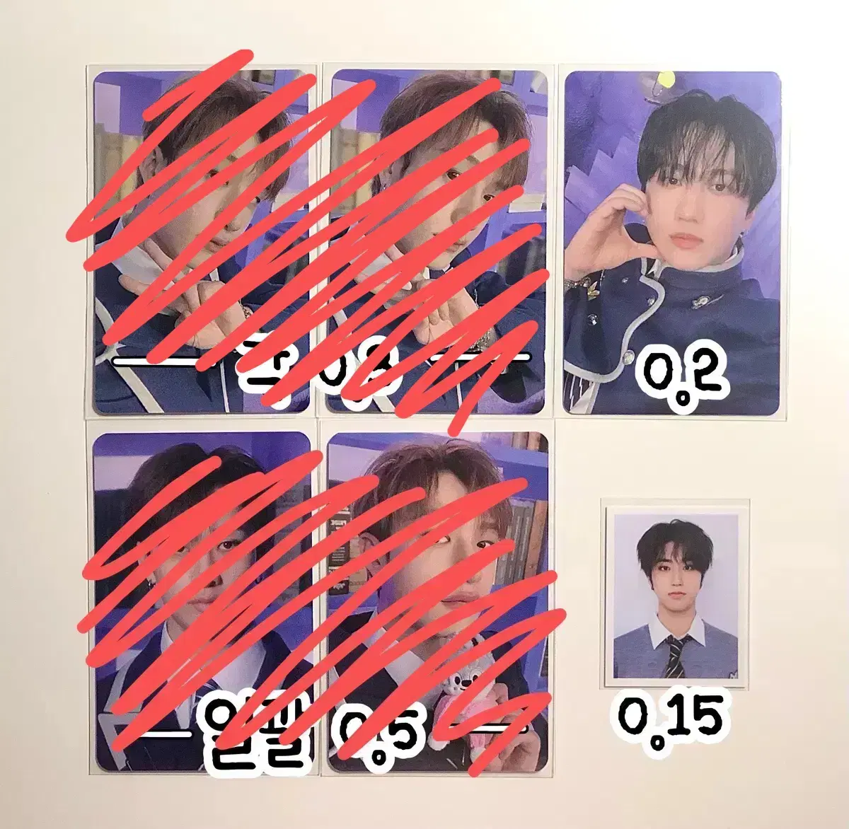 Straykids skz Magic School pop up changbin han photocard WTS