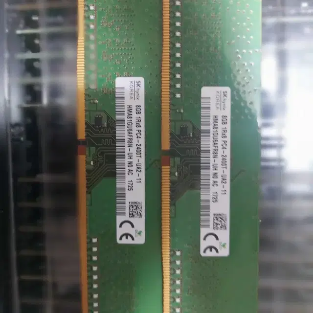 DDR4 8G X 2개 16G