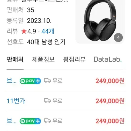 브리츠 BT6000ANC 하이엔드 헤드폰  판매