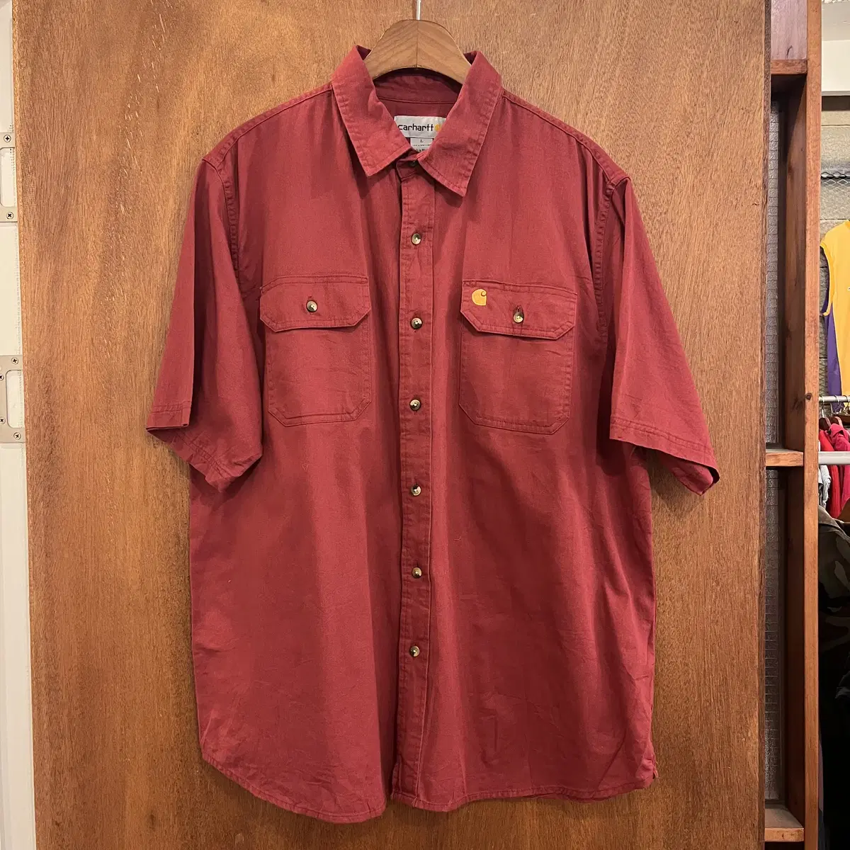 Carhartt 칼하트 워크 하프 셔츠 (L/105) A6_2601