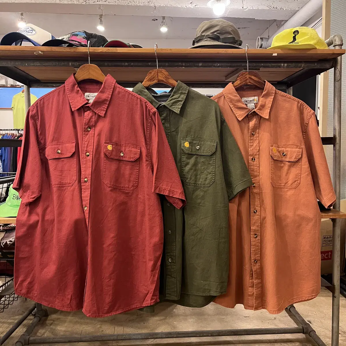 Carhartt 칼하트 워크 하프 셔츠 (L/105) A6_2601