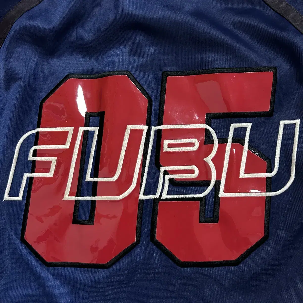 FUBU 후부 올드스쿨 오버핏 백로고 져지(XL)