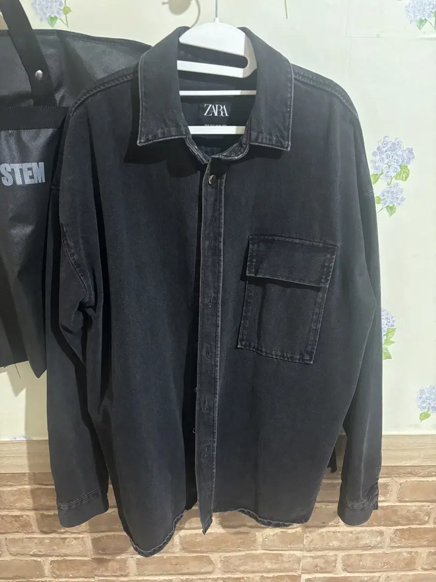 Zara Overfit Denim Outer